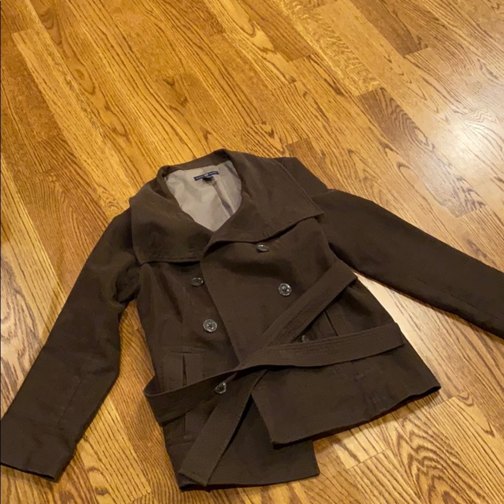 Brown Gap Fall Coat